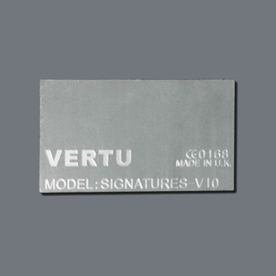 Καλή τιμή. Χονδρικές ειδικές ετικέτες/επιφάνσεις ονομασίας από μεταλλικό αλουμίνιο σε απευθείας σύνδεση