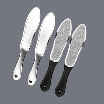 Καλή τιμή. Durable 304 Stainless Steel Etched Foot Exfoliator - Anti-Rust, Easy Clean, Ideal for Home Pedicure Tools σε απευθείας σύνδεση